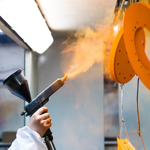 Aluminium Component Powder Coating