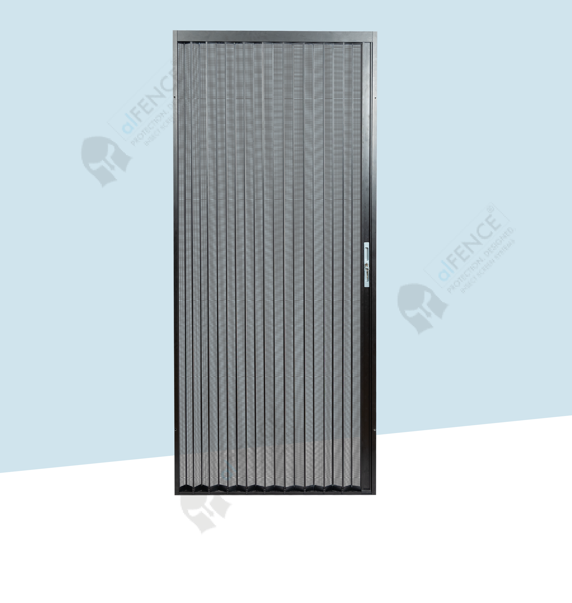 Security Pleated Door
